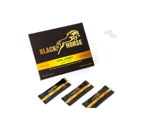 Black horse Vital honey 5 sachet ×10 g Malaysian. 