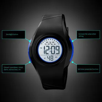 plastic waterproof watch