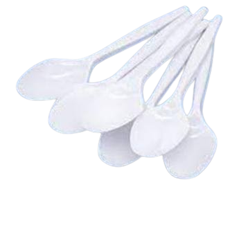 Disposable Plastic Spoon (5inch) Pack of 50 | Daraz.lk