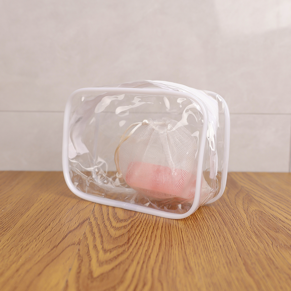 1/3PCS PVC Transparent Waterproof Makeup Bag Small Large Clear Cosmetic Bags Portable Travel Toiletry Wash Organizer Case Storage Pouch. 