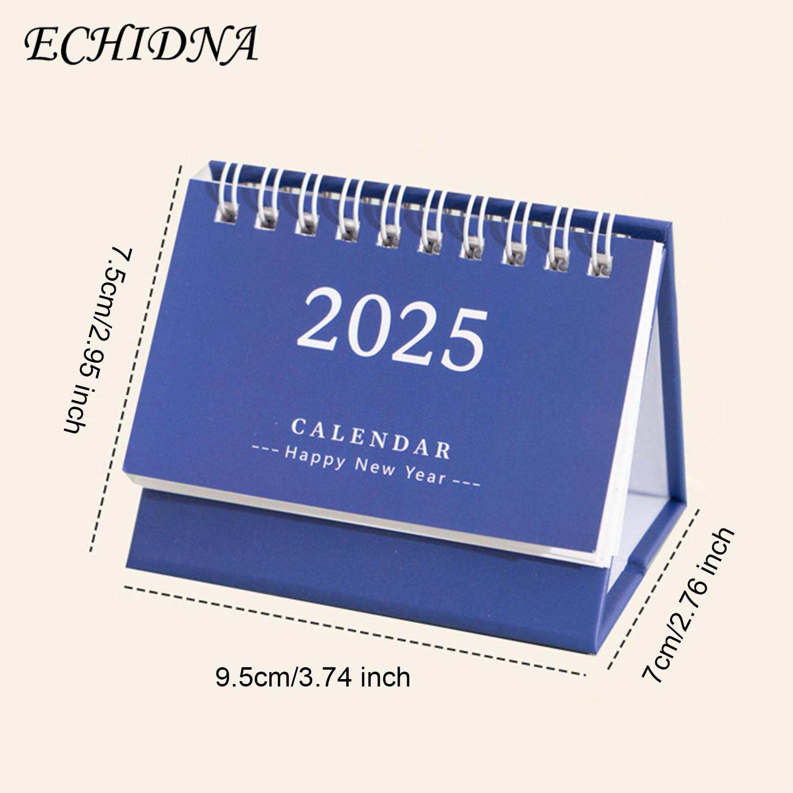 Travel Desk Calendar 2025 Desk Calendar Flip-top Coil Calendar Schedule Planner Time Management Organizer for Home Office School Supplies Buyers' Favorite Desk Calendar 2025. 