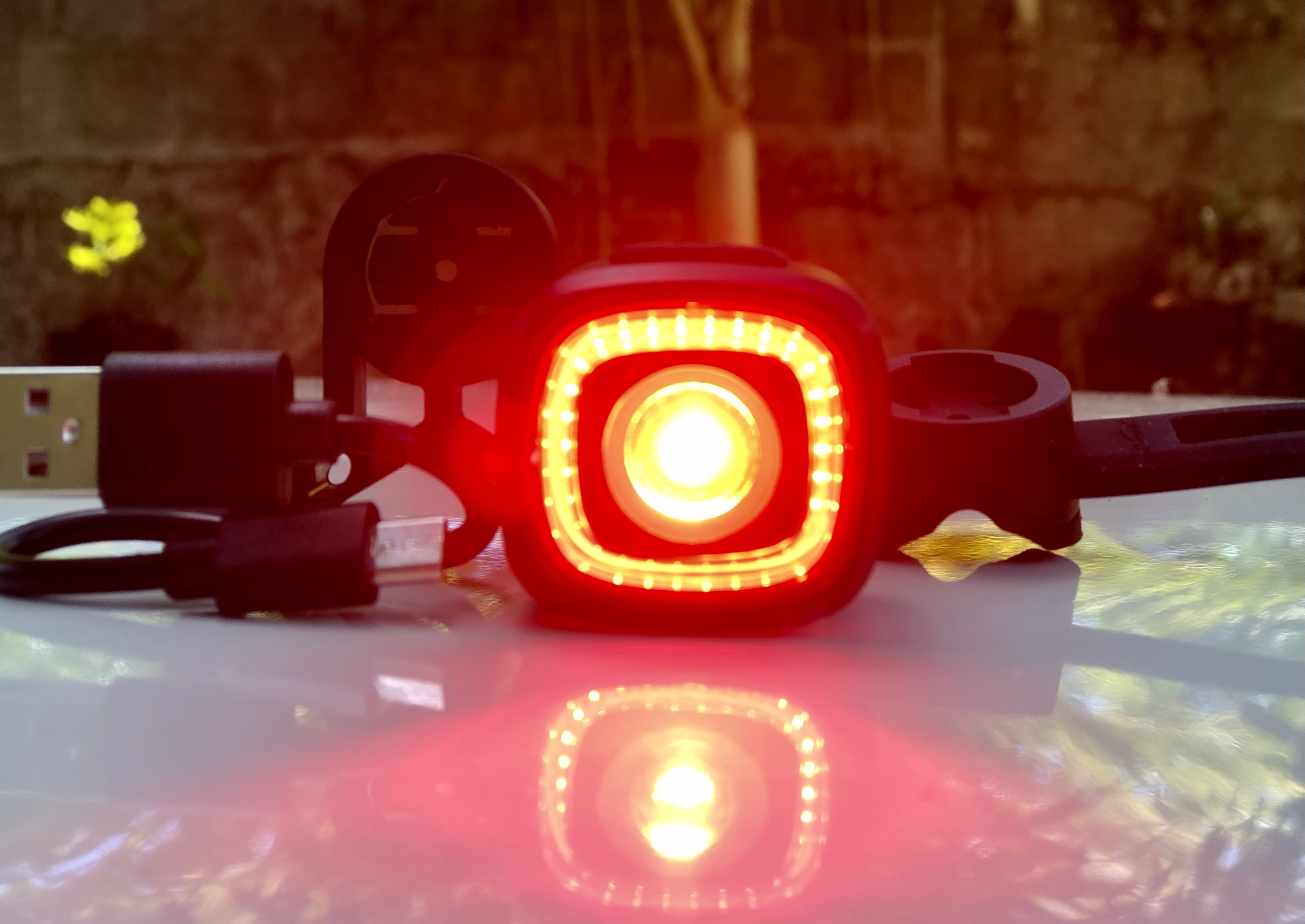 Magicshine Bicycle Rear Light RN120 Lumen 260° Visibility Smart Automatic Brake Detection Bike Tail light USB Chargeable Bicycle Lights. 