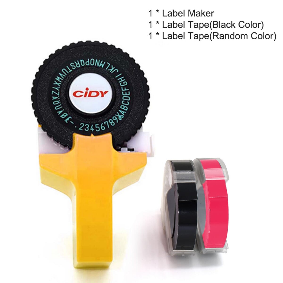 Mini Portable Manual Label Maker DIY 3D 