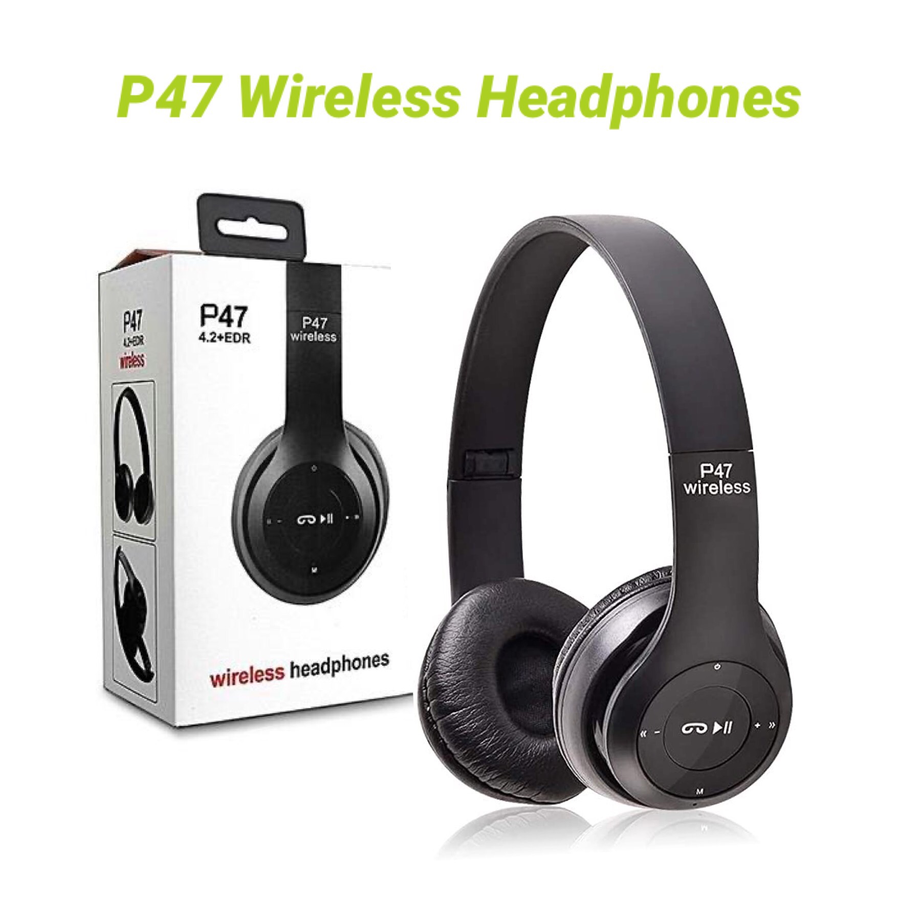 P47 Wireless Headphones Daraz.lk