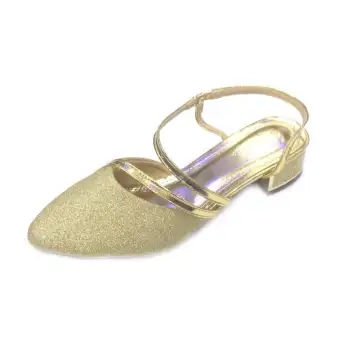 Women S Bridal Shoes Gold Buy Sell Online Best Prices In