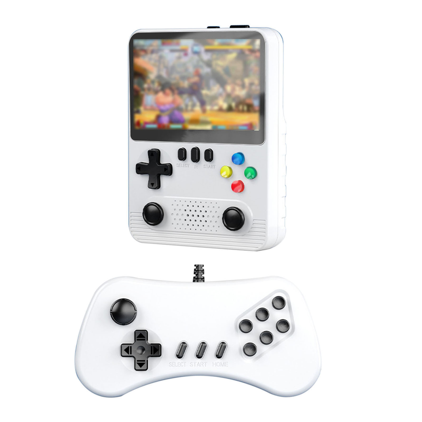 Rechargeable Mjkj Handheld Game Console Moussy Ips Screen Handheld