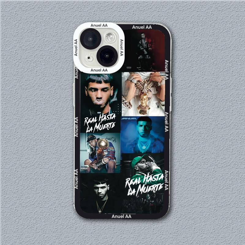 Anuel AA Real Hasta La Muerte Soft Clear Phone Case For iPhone 16 Cases iPhone 11 12 13 14 15 Pro Max XS X XR 7 8 16 Plus Cover. 