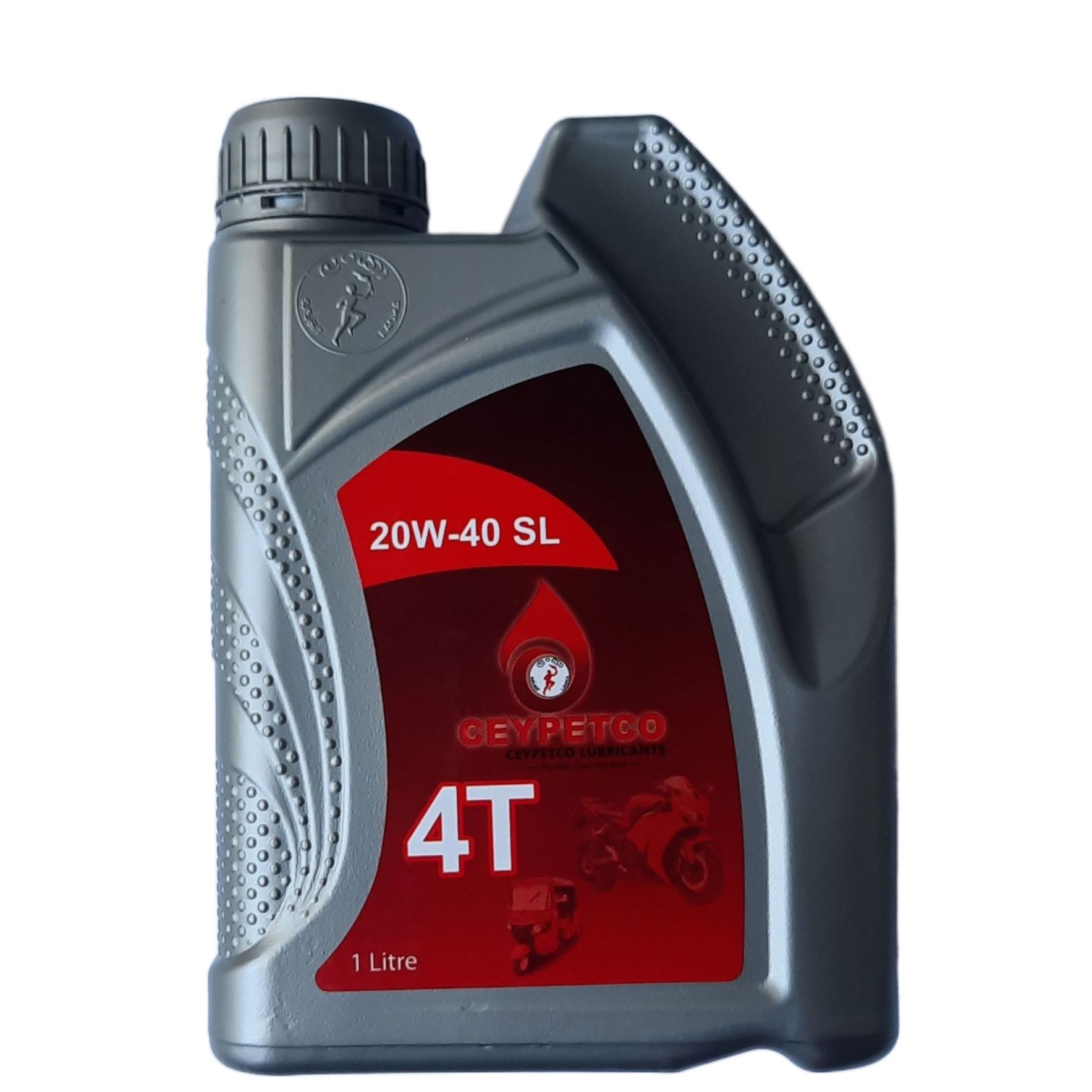 CEYPETCO 4T 20W-40 SL  (1L) Motorcycle Engine Oils For Motor Bikes and 2 Stroke Three Wheels