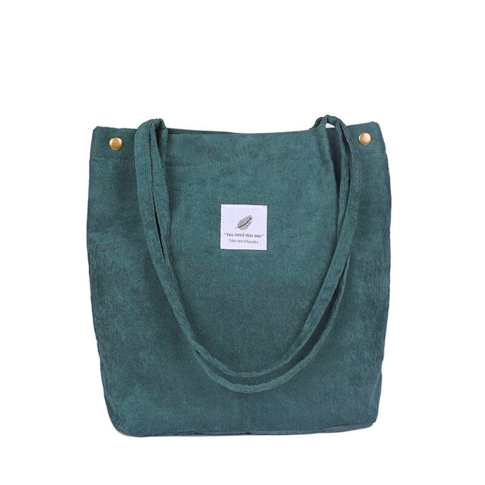 corduroy shopper bolsa