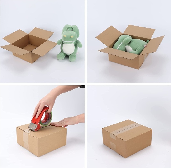 19×14×11 CM Packaging box (05 Boxes) Cardboard Paper Boxes / Carton for Daraz Packages Mailing Packing Shipping Box Corrugated Carton. 