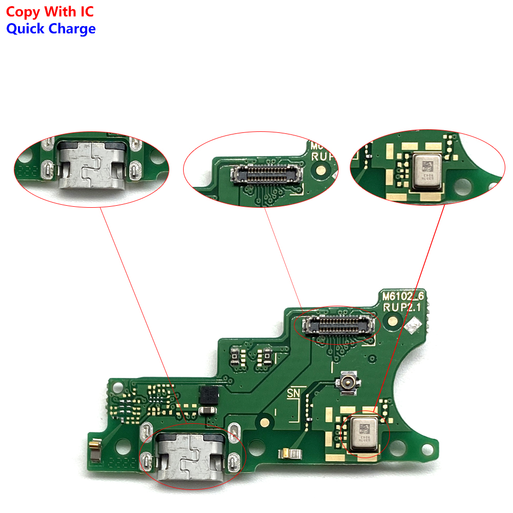 Tested Charger Port Jack Dock Connector Flex Cable For Moto E7 Plus E22I E6s E7 Power E30 E13 Charging Board Module. 