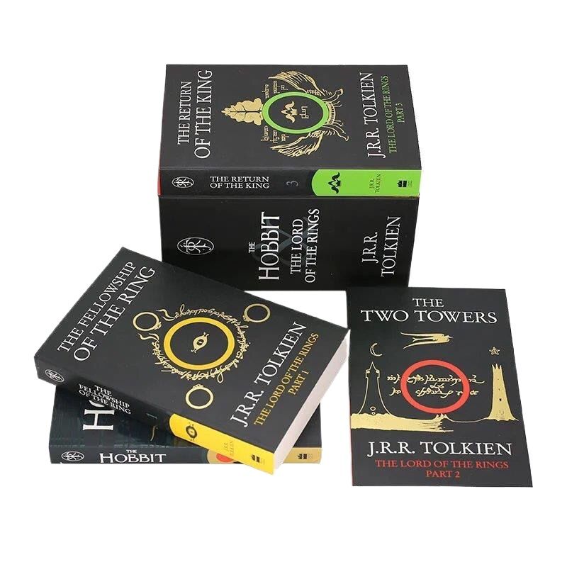 Lord of the Rings 04 Volume Set Hobbit the Fellowship of the Ring the Two Towers the Return of the King，J.R.R. Tolkien