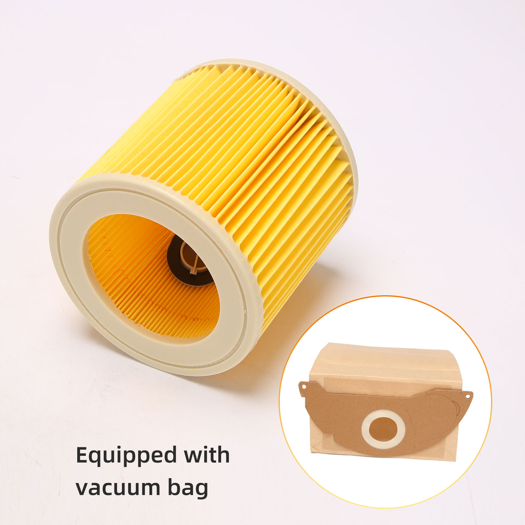 For Karcher Wet&Dry Wd2 Vacuum Cleaner Filter And 10x Dust Bags Daraz.lk