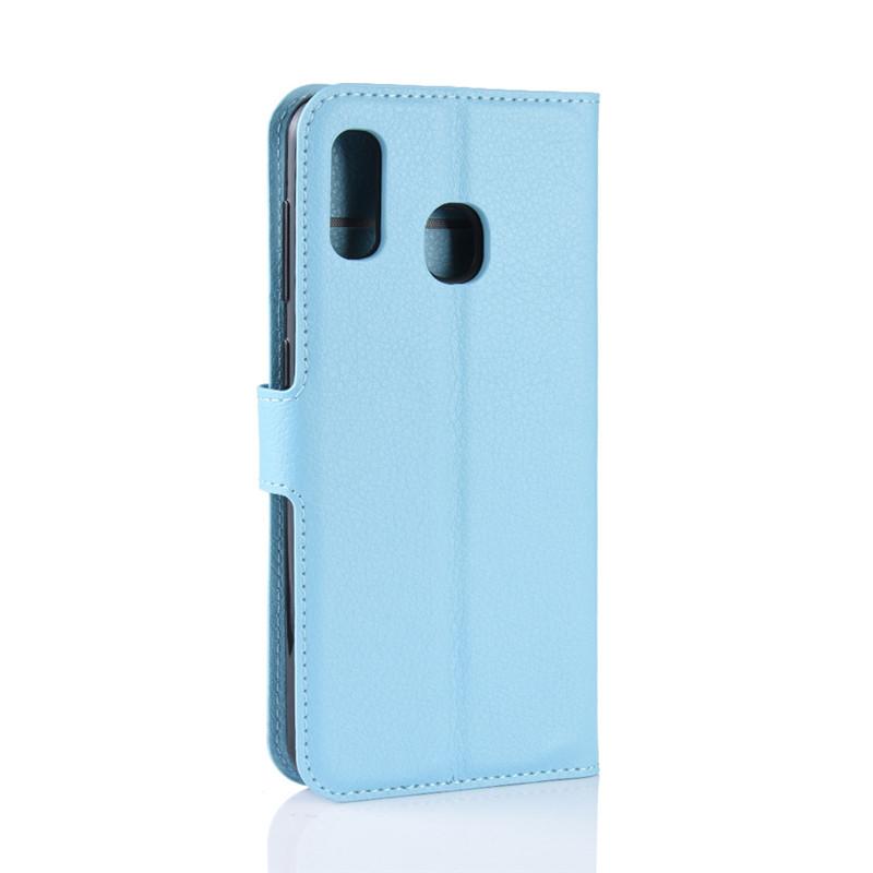 For Samsung Galaxy A20e Premium Leather Flip Cover Wallet Phone Case. 