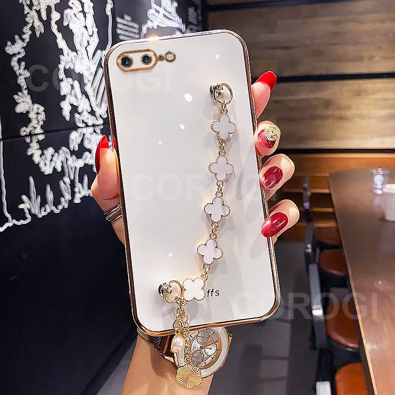 For iPhone Plus iPhone Plus Back Cover with Bracelet