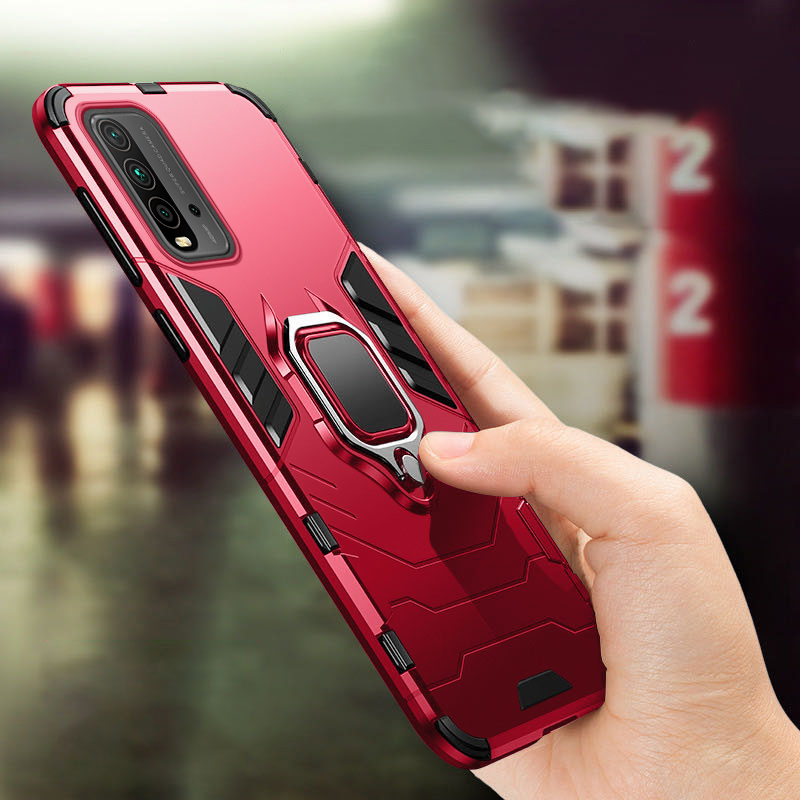 Vantime For Xiaomi Redmi 9t Case Hard Shockproof Stand Holder Cover Buy Online At Best Prices In Srilanka Daraz Lk