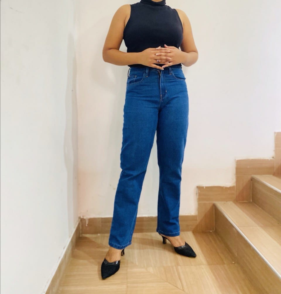 Factory Mom Jeans. 