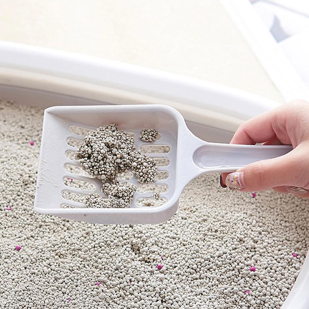 SF Cat Litter Shovel Cat Litter Scoop Waste Tray Pet Cleaning Tool Plastic Cat Toilet Sand Cleaner Spoon #449225. 