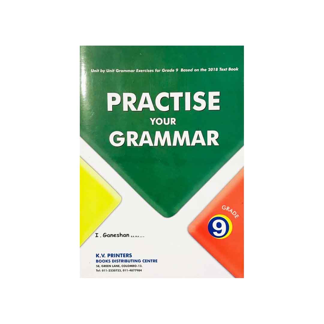 Practise Your Grammar Grade 9 Book | Daraz.lk