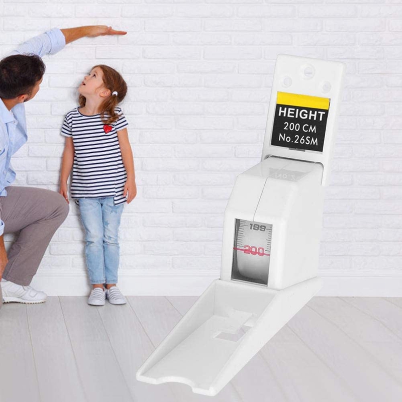 Stadiometer Height Measure Wall Mounted Height Meter Growth Ruler 200cm Metric (Not Feet/Inches) for Clinics. 