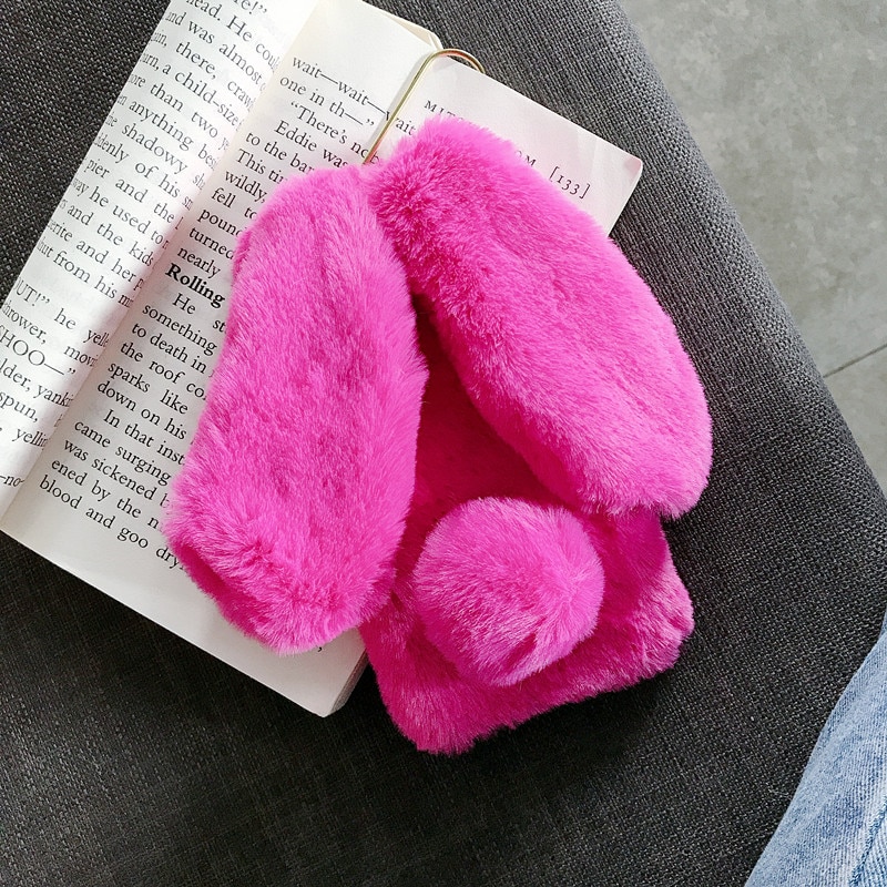 GTWIN Plush Warm Case For iPhone 12 11 Pro Max XS Max XR X Cute