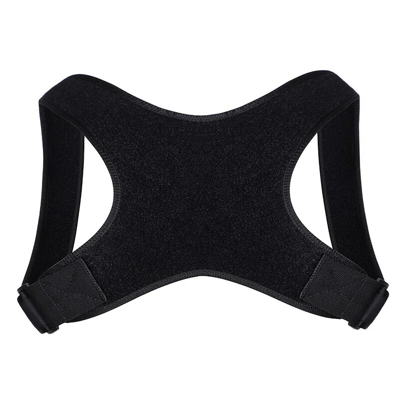 Posture Corrector Women Men Adjustable Upper Back Brace Breathable Back Straightener Providing Pain Relief Lumbar Neck ShoulderHats & Caps. 