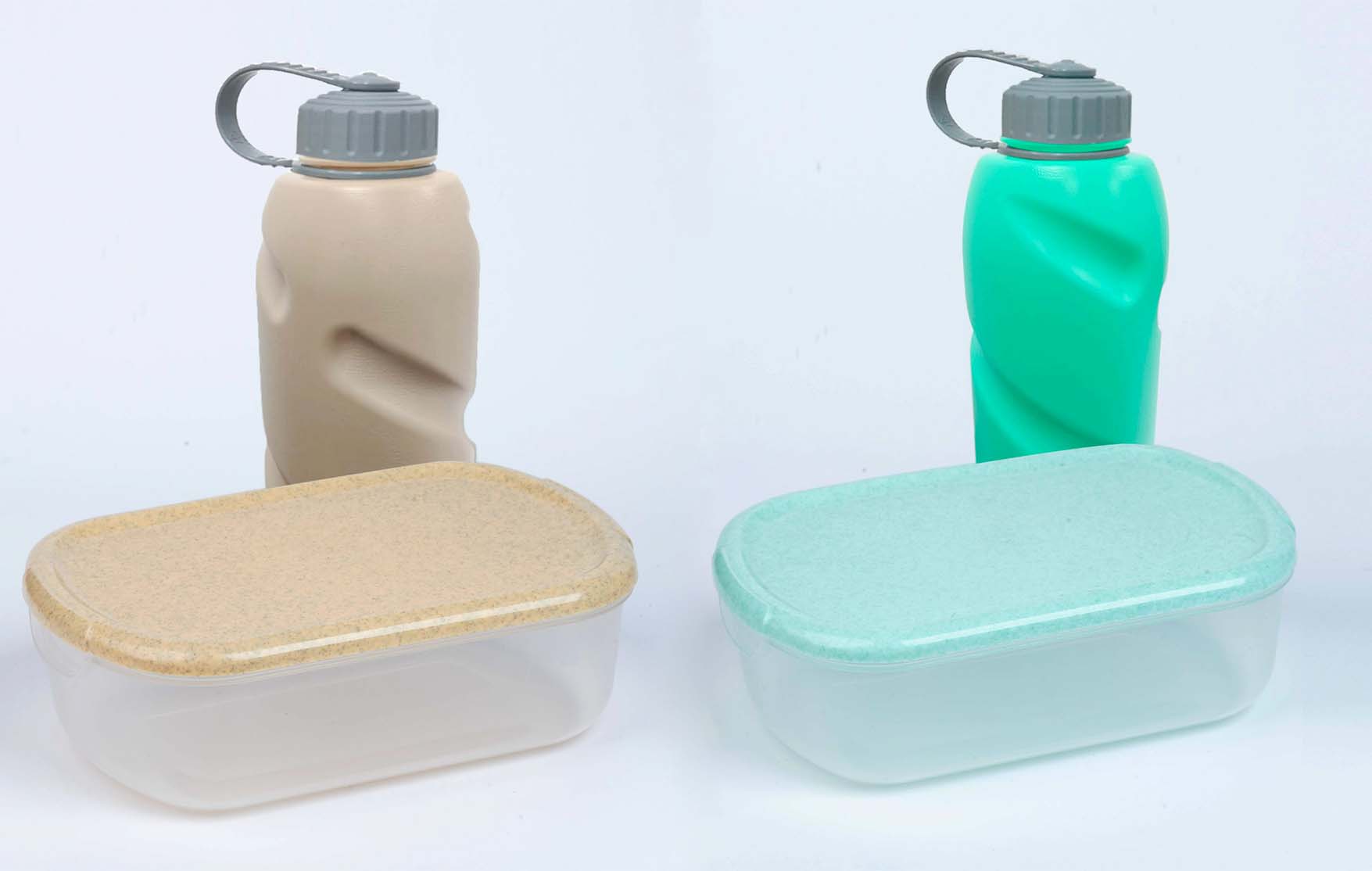 Lunch Box & Water Bottle Combo Pack