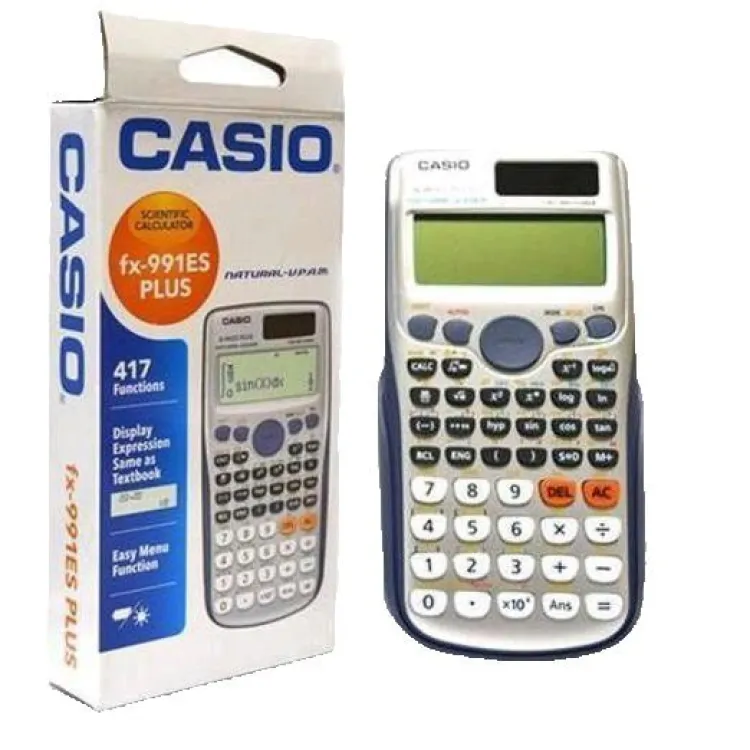 Calculadora Científica Casio FX-991ES Plus-2S4DT, 417 Funções + 04 Linhas,  Display Natural - Calculadora Científica - Magazine Luiza