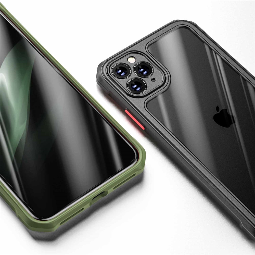 【ThinkWay】Armor Bumper Phone Case For iPhone 12 11 Pro Xs MAX XR X 7 8 Plus SE 2 Shockproof Transparent Silicone Airbag Back Cover Fundas. 