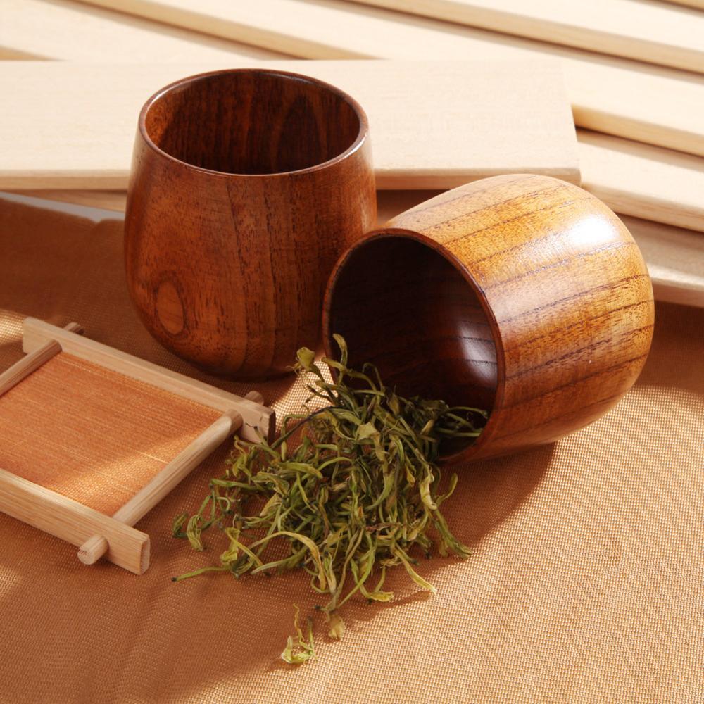 Natural Jujube Wood Cup Handmade Wooden Cup Mug Breakfast Milk Coffee Cup Kitchen Drinkware Accessories. 