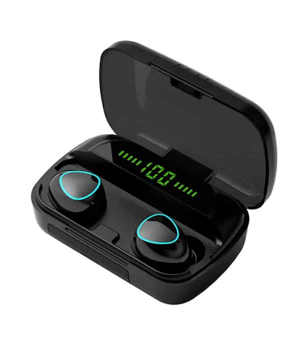 M10 Bluetooth Earbuds TWS Mini Earphone with LED Digital Display Gaming Touch Waterproof Wireless Bluetooth Headphone Charging Box with Power Bank store Airpods Inpods Airdots M90 M19 I12 I7s. 