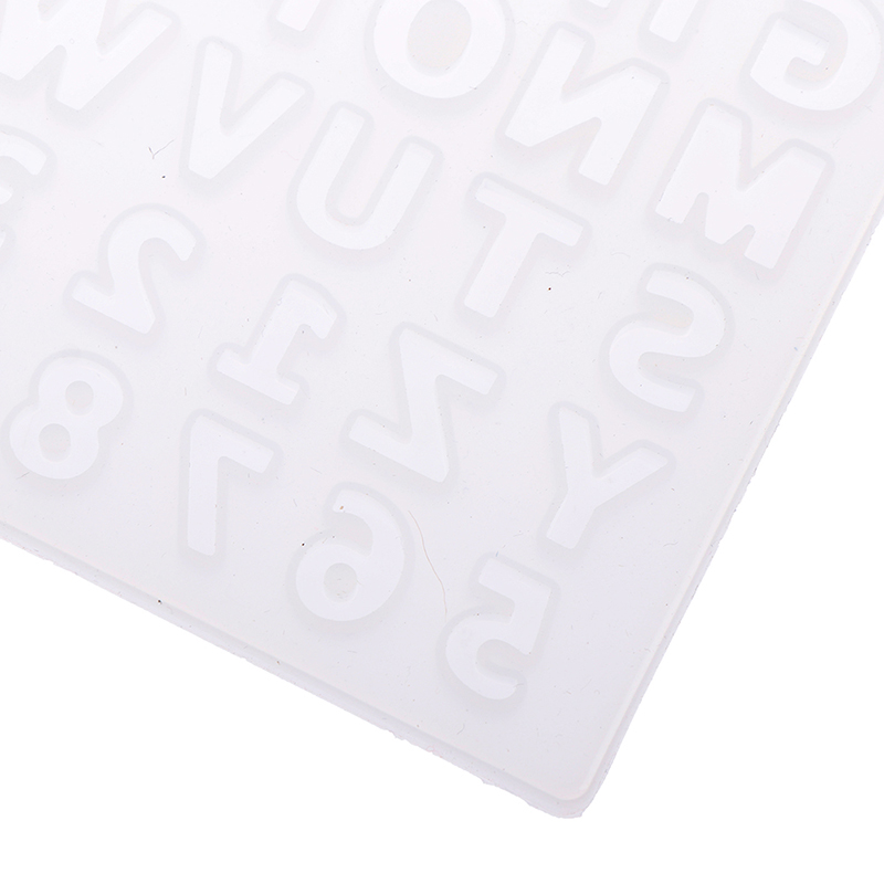 Crystal Epoxy Resin Mold Alphabet Letter Number Pendant Casting Silicone Mould Sunlight Mall. 