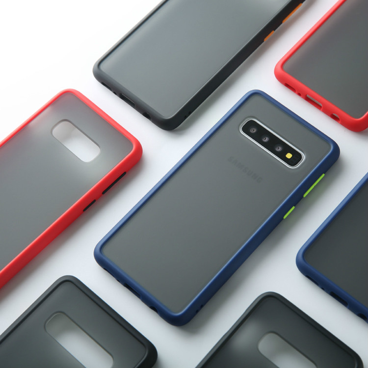 Samsung A30s New Simple Matte Gingle hard Shockproof Armor Phone Luxury Matte Cover
