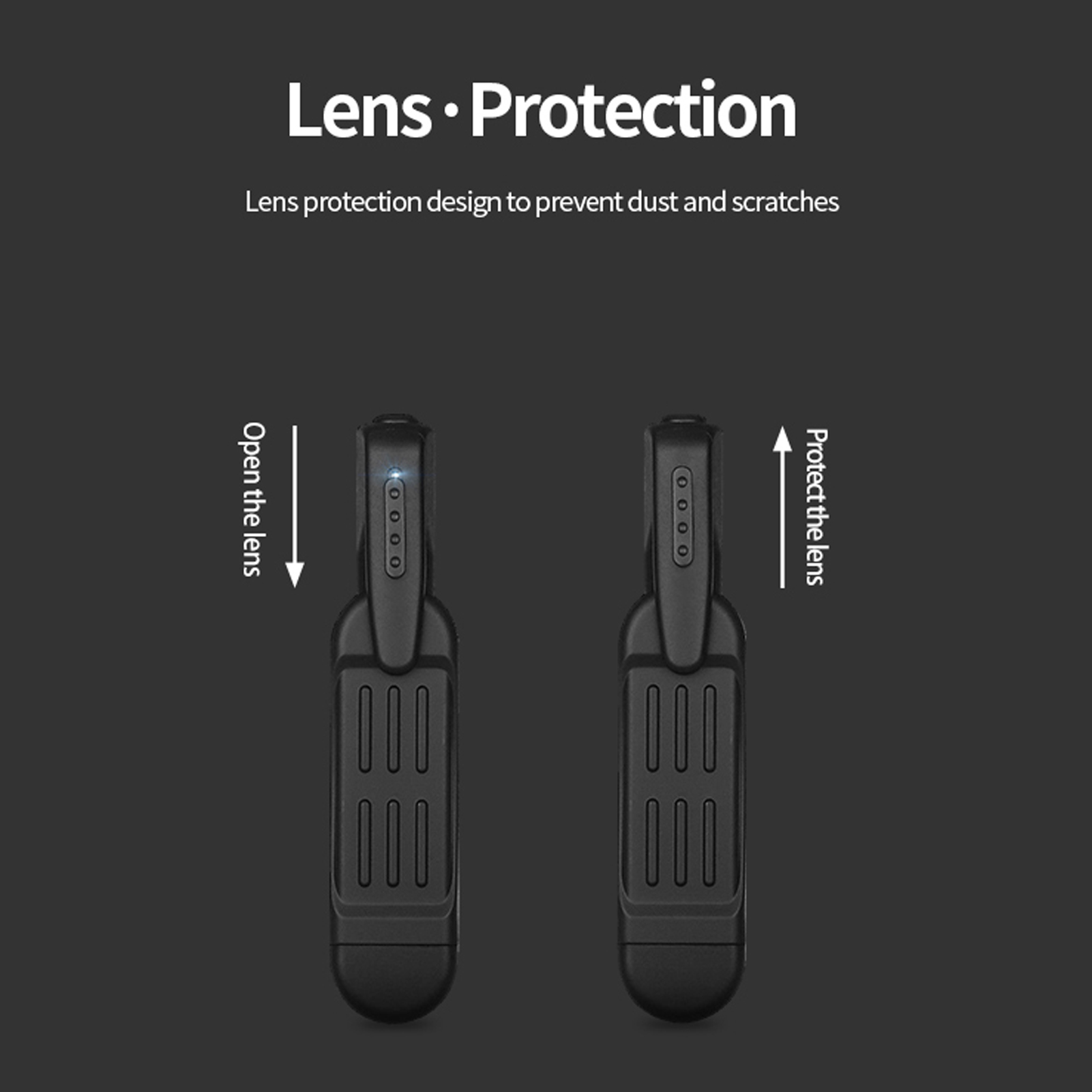 T189 Mini Camera 1080P Recorder HD Secret Camera Wearable Loop Recorder, Portable Voice Video Recording Mini DVR with Clip USB Charging. 