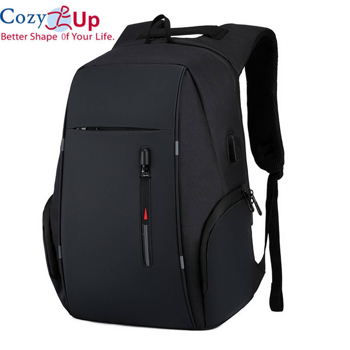 【BestGO】Backpack Men USB Charging Waterproof Laptop Backpack Women