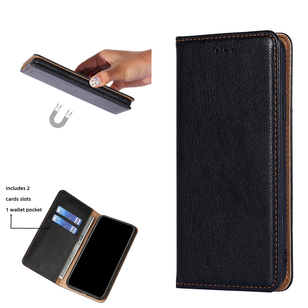 Case For Samsung Galaxy A70 Cover Magnetic flip leather phone case wallet card TPU back cover. 