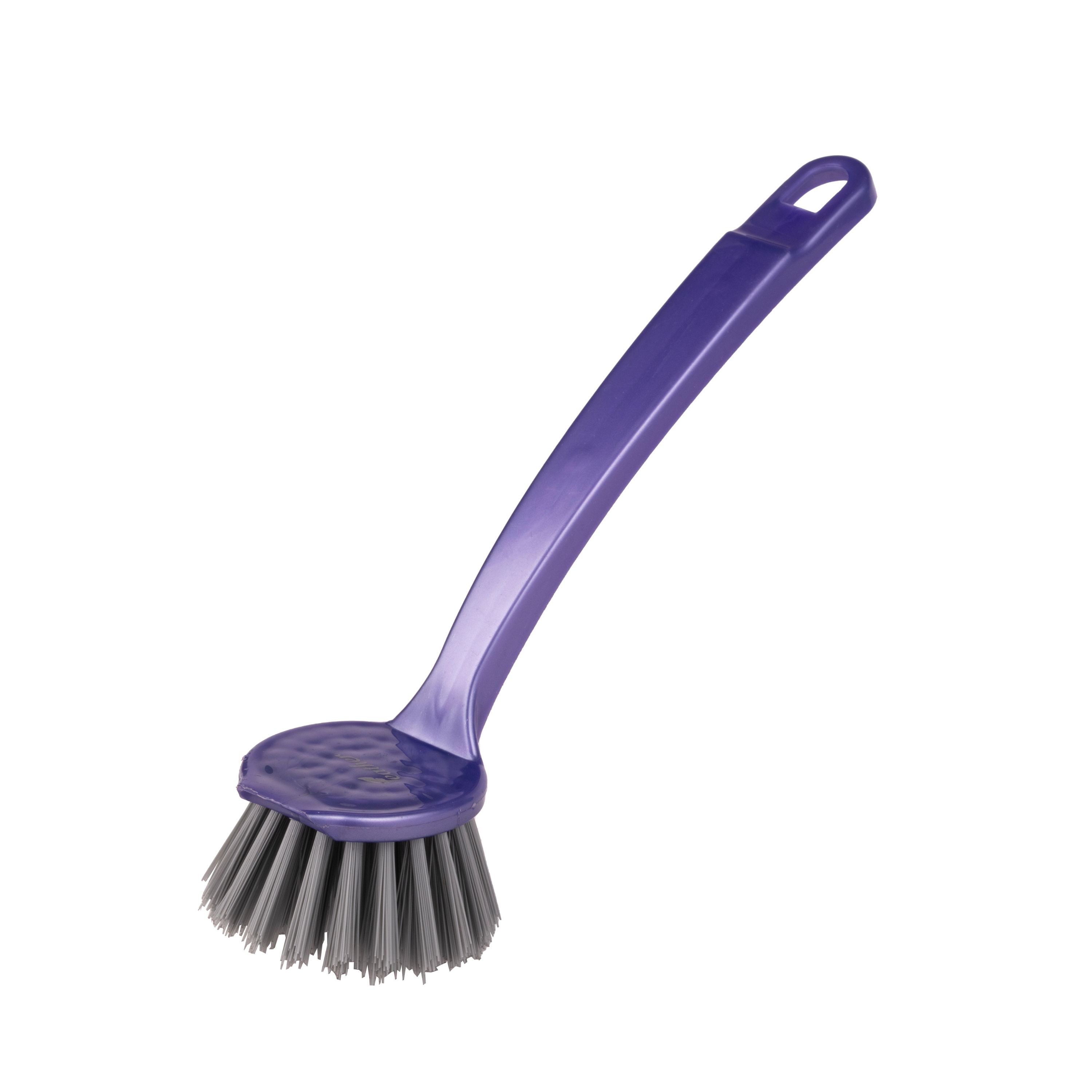 PLASTIC SINK BRUSH / DISH BRUSH / POT BRUSH  -  FEATHER BRAND. 