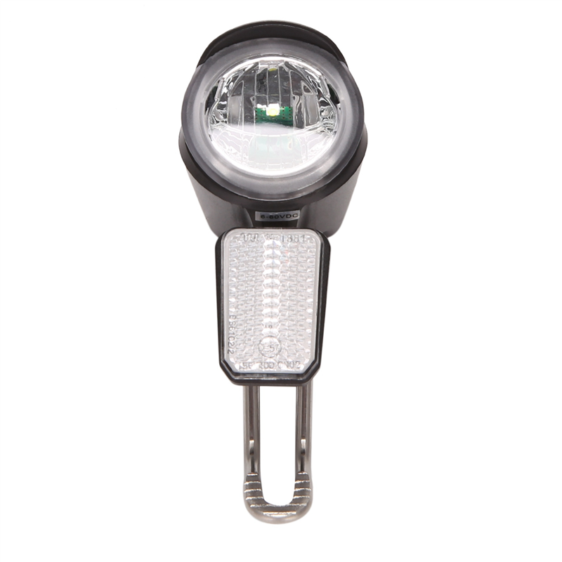 4X E-Bike LED Headlight 6V 12V 24V 36V 48V 60V Bicycle Light Waterproof Front Headlight Waterproof Connector. 