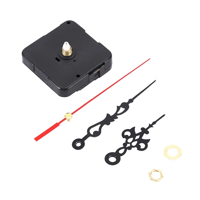 Wall Clock Quartz Movement Mechanism DIY Replacement Parts for Clock Repair and Customization. 