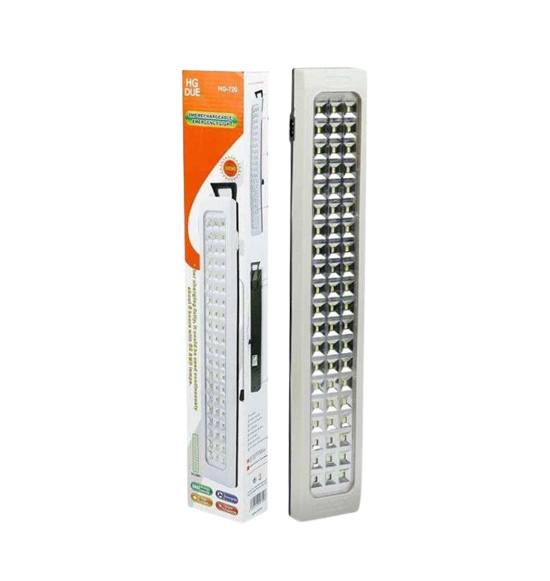 Led Rechargeable Lighting Emergency Lamp Hg-720 Torch Light Energy Saving