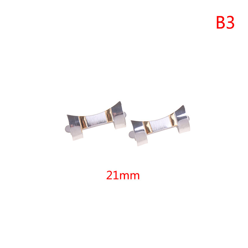 【ZIME】[Falsh F] Stainless Steel Watch Strap Link Curved End Watch Band Wristwatch Link Replace Repair Tools 19MM 20MM 21MM 22MM 23MM 24MM. 