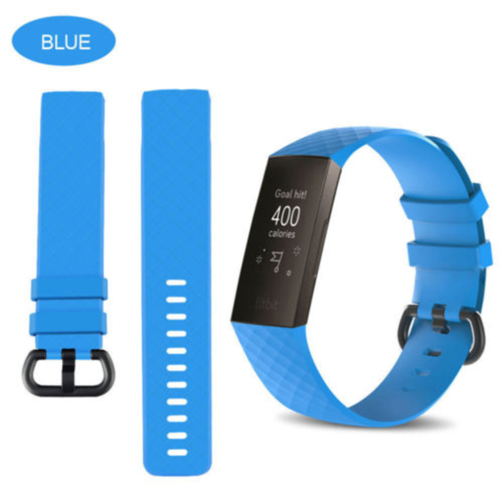 for Fitbit Charge 3 Replacement Band Silicone Strap Sports Wristband. 