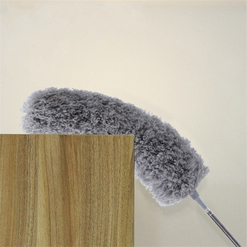 Adjustable Telescopic Bending Duster Brush Extendable Hand Dust Cleaner Car Furniture Gap Cleaning Brush Dust Removal Tool. 