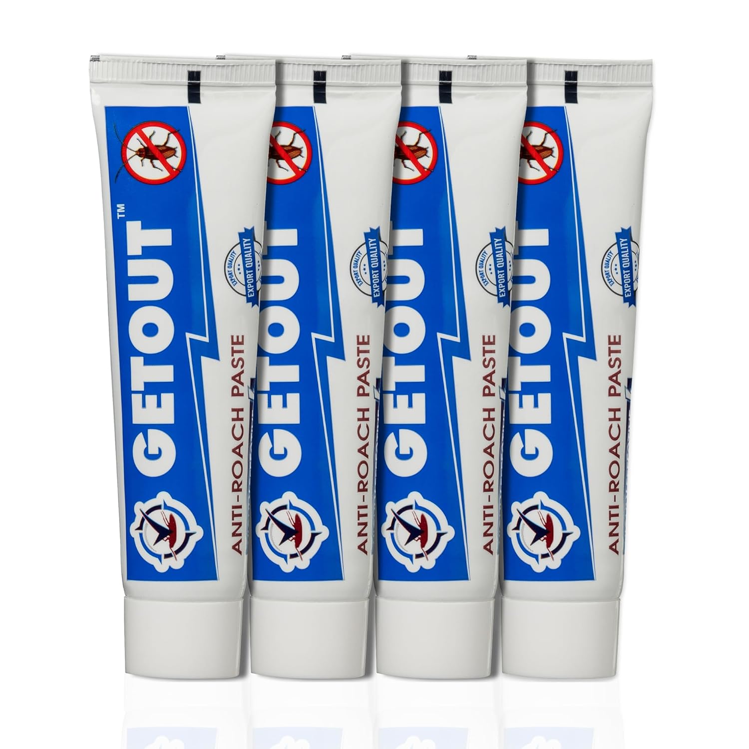GETOUT Anti Roach Paste Cockroach Killer Gel - 180 Grams (45G x  4 PCS)