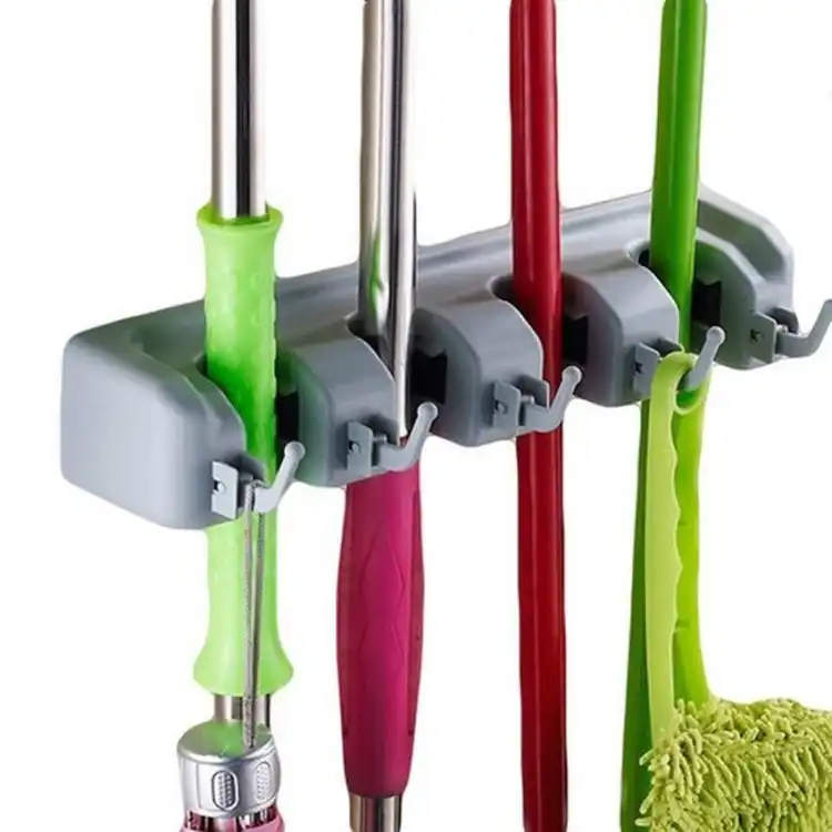 Mop and discount broom stick holder