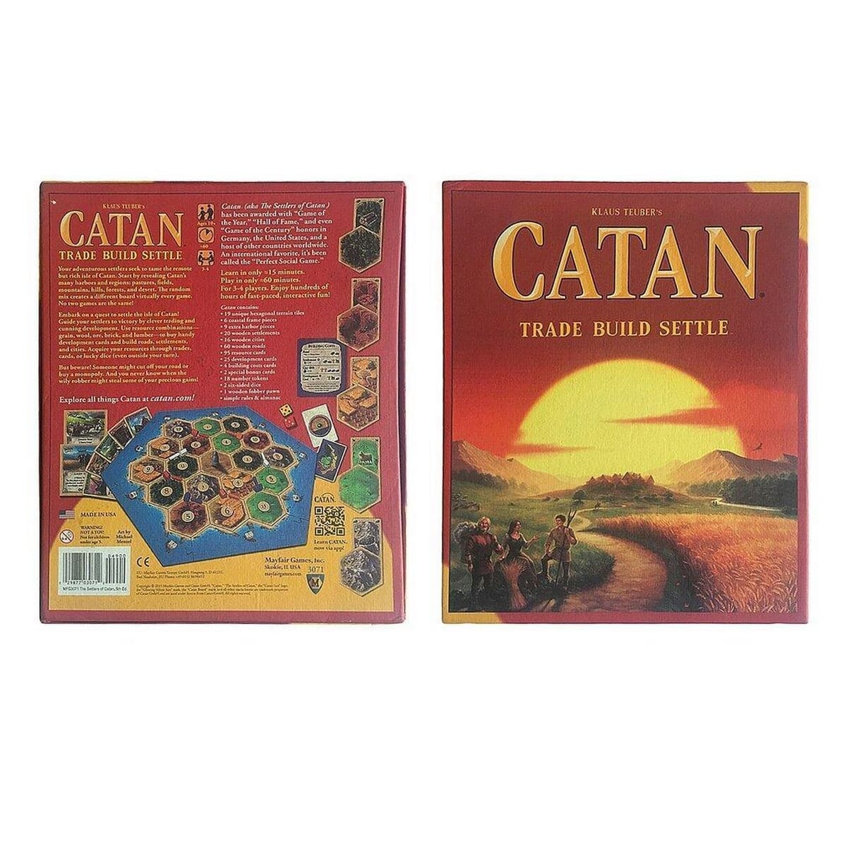 Catan Board Game Family Fun Playing Card Game Educational Theme Cards Game:  Buy Online at Best Prices in SriLanka | Daraz.lk
