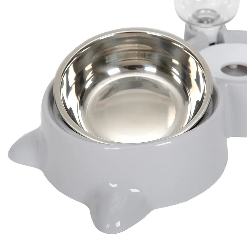 2-in-1 Pet Automatic Water Dispenser Food Bowl Dog Cat Rabbit Drinking Bowl Pets Food Bowls Food Dish Pet Feeders Auto Water Feeder Dog Bowl Feeder Travel Bowl Dog Plate Pet Plate Pets Food Bowl Dog Dish Pet Dish Food Grade Plastic Food Container Storage. 