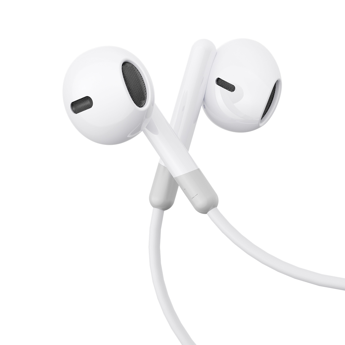 JOYROOM JR-EW01 3.5mm Half In-Ear Wired Earphone, Length: 1.2m. 