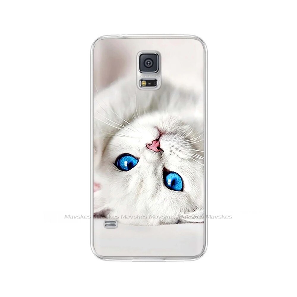 Case for Samsung Galaxy S5 Mini Cases Silicone Soft Tpu Back Cover on For Samsung Galaxy S5 S 5 I9600 SM-G900F Phone Shell Coque. 