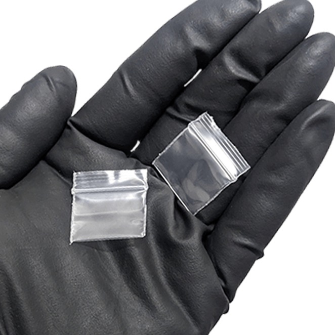 Ziploc Bags | 1" x 1" Inches | 100 Pc's. 